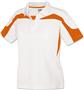 Ladies SS White Body Eagle Cool-Tek Polo Shirts