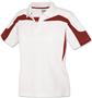 Ladies SS White Body Eagle Cool-Tek Polo Shirts