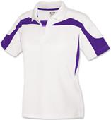 Baw Ladies SS White Body Eagle Cool-Tek Polo Shirt