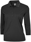 Baw Ladies 3/4 Sleeve Xtreme-Tek Polo Shirts Baw Ladies 3/4 Sleeve Xtreme-Tek Polo Shirts