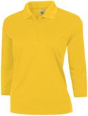 Baw Ladies 3/4 Sleeve Xtreme-Tek Polo Shirts Baw Ladies 3/4 Sleeve Xtreme-Tek Polo Shirts