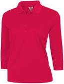 Baw Ladies 3/4 Sleeve Xtreme-Tek Polo Shirts Baw Ladies 3/4 Sleeve Xtreme-Tek Polo Shirts