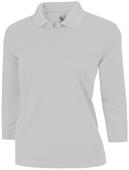 Baw Ladies 3/4 Sleeve Xtreme-Tek Polo Shirts Baw Ladies 3/4 Sleeve Xtreme-Tek Polo Shirts