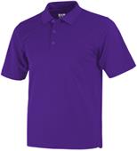 Baw Men's Short Sleeve Solid Cool-Tek Polo Shirts
