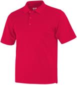 Baw Men's Short Sleeve Solid Cool-Tek Polo Shirts