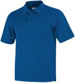 Baw Men's Short Sleeve Solid Cool-Tek Polo Shirts