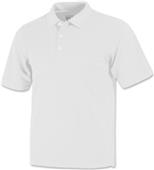 Baw Men's Short Sleeve Solid Cool-Tek Polo Shirts