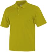 Baw Men's Short Sleeve Solid Cool-Tek Polo Shirts