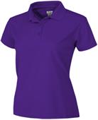 Baw Ladies Short Sleeve Solid Cool-Tek Polo Shirts