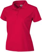 Baw Ladies Short Sleeve Solid Cool-Tek Polo Shirts
