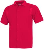 Baw Men's SS Full Button Cool-Tek Polo Shirts