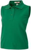 Baw Ladies Sleeveless Polo Shirts