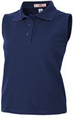 Baw Ladies Sleeveless Polo Shirts