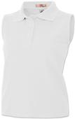 Baw Ladies Sleeveless Polo Shirts Baw Ladies Sleeveless Polo Shirts