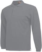 Baw Adult Long Sleeve Classic Polo Shirts