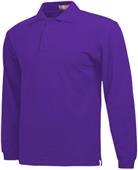 Baw Adult Long Sleeve Classic Polo Shirts