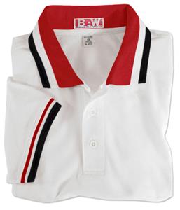 WHITE/BLACK/RED