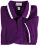 Youth  SS Color Wide Stripe Collar Polo Shirts