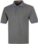 Adult SS Heather Body Contrast Placket Polo Shirts