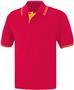 Adult SS Contrast Placket Polo Shirts