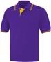 Adult SS Contrast Placket Polo Shirts