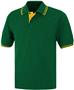 Adult SS Contrast Placket Polo Shirts