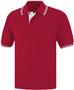 Adult SS Contrast Placket Polo Shirts