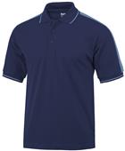 Baw Adult Short Sleeve Shoulder Stripe Polo Shirts