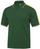 Baw Adult Short Sleeve Shoulder Stripe Polo Shirts