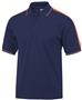 Adult SS Shoulder Stripe Polo Shirts