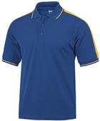 Baw Adult Short Sleeve Shoulder Stripe Polo Shirts