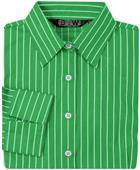 Baw Ladies 3/4 Sleeve Hi-Density Gingham Shirts Baw Ladies 3/4 Sleeve Hi-Density Gingham Shirts