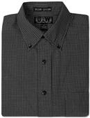 Baw Men's LS Mini Plaid Gingham Woven Shirts Baw Men's LS Mini Plaid Gingham Woven Shirts