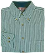 Baw Men's LS Classic Stripe Gingham Woven Shirts