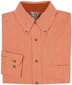 Baw Men's LS Classic Stripe Gingham Woven Shirts