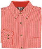 Baw Men's LS Classic Stripe Gingham Woven Shirts