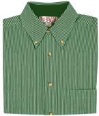 Men's SS Classic Stripe Gingham Woven Shirts