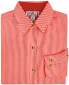 Baw Ladies LS Classic Stripe Gingham Woven Shirts