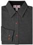 Ladies LS Houndstooth Gingham Woven Shirts