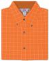 Men's LS Window Pane Gingham Woven Shirts