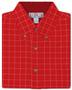 Men's LS Window Pane Gingham Woven Shirts