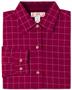 Ladies LS Window Pane Gingham Woven Shirts