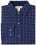 Ladies LS Window Pane Gingham Woven Shirts
