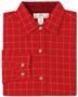 Ladies LS Window Pane Gingham Woven Shirts