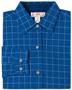 Ladies LS Window Pane Gingham Woven Shirts