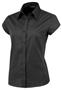 Ladies Cap Sleeved Stretch Poplin Woven Blouses