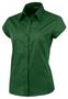 Ladies Cap Sleeved Stretch Poplin Woven Blouses