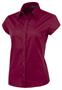 Ladies Cap Sleeved Stretch Poplin Woven Blouses