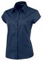 Ladies Cap Sleeved Stretch Poplin Woven Blouses
