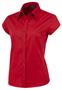 Ladies Cap Sleeved Stretch Poplin Woven Blouses